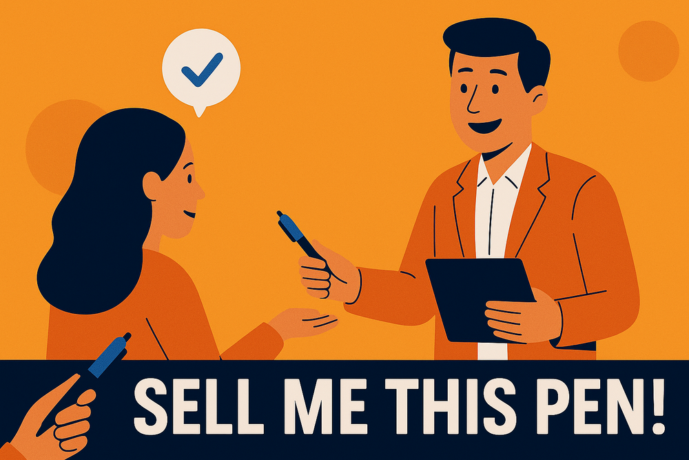 “Sell me this pen!” - What you are really selling... post image